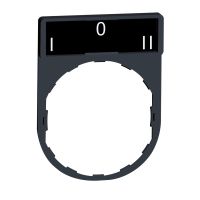 Ramka do etykiet o wymiarach 8x27mm "I-O-II" | ZBY2186 Schneider Electric