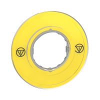 Etykieta 3D STOP bez tekstu Fi 60mm, Harmony XB4 | ZBY9121 Schneider Electric