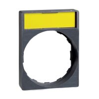 Ramka do mocowania etykiet 30x40mm z etykietą 8x27mm bez oznaczenia | ZBY4H101 Schneider Electric