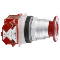 Przycisk grzybkowy plastikowy N/C PUSH PULL CZERWO | 9001KR9R21H6 Schneider Electric