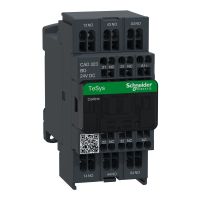 Stycznik pomocniczy 3NO 2NC cewka sterująca 24VDC, Tesys | CAD323BD Schneider Electric