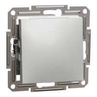Przycisk 1-biegunowy bez ramki, alu | EPH0700161 Schneider Electric
