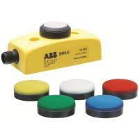 Przycisk resetujący Jokab Safety w obudowie, 1NO, złącze M12-5pin, Smile 11 RA | 2TLA030053R0000 ABB
