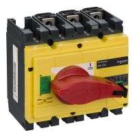 Rozłącznik izolacyjny 3P 250A INS250 żółto-czerwony | 31126 Schneider Electric