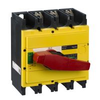 Rozłącznik Compact INS INV INS400 żółto-czerwony 400A 3P | 31130 Schneider Electric