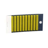 Zestaw oznaczników czarnych, cyfra 0 (200szt.) | AR1MC010 Schneider Electric