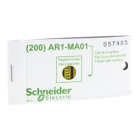 Zestaw oznaczników zółtych, litera L (200szt.) | AR1MB01L Schneider Electric