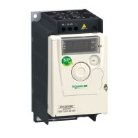 Przemiennik częstotliwości ATV12 1-fazowy 100/120VAC 50/60Hz 0.18kW 1.4A IP20 Altivar 12  | ATV12H018F1 Schneider Electric