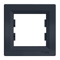 Ramka pojedyncza, pozioma, antracyt, Asfora | EPH5800171 Schneider Electric