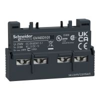 Blok styków - przedni 1 NO + 1 NO fault | GVAED101 Schneider Electric
