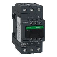 Stycznik mocy TeSys D 40A 3P 18,5KW 400V AC 1NO 1NC AC-3 zaciski EVK skrzynkowe | LC1D40AV7 Schneider Electric