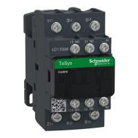 Stycznik mocy TeSys D 32A 3P 15KW 230V AC 1NO 1NC AC-3 zaciski śrubowe | LC1D326P7 Schneider Electric