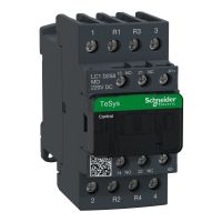 Stycznik mocy TeSys D 25A 3P 11KW 220V DC 2NO 2NC AC-3 zaciski sprężynowe | LC1D258MD Schneider Electric