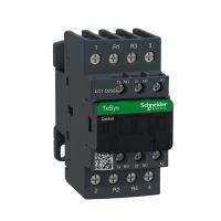 Stycznik mocy TeSys D 25A 4P 11KW 24V AC 2NO 2NC AC-3 zaciski śrubowe | LC1D258B7 Schneider Electric