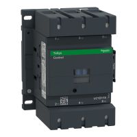 Stycznik mocy TeSys D 115A 3P 55KW 220V DC 1NO 1NC AC-3 zaciski śrubowe | LC1D115MD Schneider Electric
