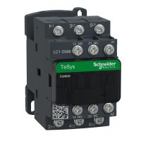 Stycznik mocy TeSys D 9A 3P 4KW 230V AC 1NO 1NC AC-3 zaciski śrubowe | LC1D096P7 Schneider Electric