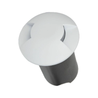 Oprawa gruntowa ogrodowa najazdowa 1W LED biała 2-stronna IP67 V-TAC VT-1161 6500K 10lm | 3800157643658 LED EUROPE