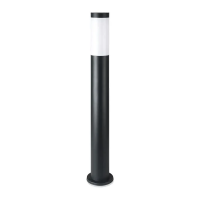 Słupek ogrodowy V-TAC 80CM czarny E27 VT-838-80 3 lata gwarancji | 3800157659918 LED EUROPE