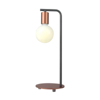 Lampka stołowa nocna V-TAC E27 brązowa/miedziana 150x420mm VT-7412 5 lat gwarancji | 3800157648479 LED EUROPE