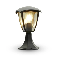 Słupek ogrodowy V-TAC 300mm IP44 czarny VT-734 | 3800157612609 LED EUROPE