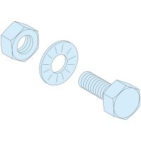 Śruby M6x20 do szyn 5mm PrismaSet (zestaw 20 szt) | LVS04194 Schneider Electric