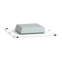 Pokrywa wentylatora IP30 650x 600mm PrismaSet | LVS08676 Schneider Electric