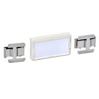 Płytki grawerowane 18X72mm PSet (zestaw 12 szt) | LVS08915 Schneider Electric