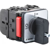 Łącznik 0-1 16A 3P sreb./czar. Małe bez blok. tablicowy IP54 | ML016.3-TB/RG PCE