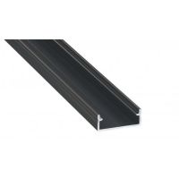 Profil LUMINES Typ DUAL czarny anodowany 2,02 m | 10-0000-70 LED Labs