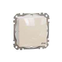 Łącznik schodowy IP44, beżowy, Sedna Design & Elements | SDD212106 Schneider Electric