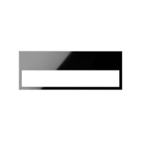 Ramka minimal 3-krotna czarny Simon 100 | 10001630-138 Kontakt Simon