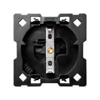 Gniazdo iO z uziemieniem Schuko (mechanizm, bez ramki) 16A 250V zaciski śrubowe Simon 100 | 10002432-039 Kontakt Simon