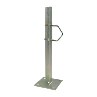 Uchwyt masztowy "L" Cynk+RCP przytwierdzany 300mm | 2401 Televes