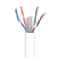 Kabel teleinformatyczny bezhalogenowy U/UTP kat.6 DK6000 LSFH Dca /karton 305m/ KRĄŻEK