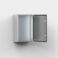 Obudowa metalowa n/t 600x600x210, stal nierdzewna IP66 z płytą montażową, kompaktowa ASR0606021-316 | ASR0606021-316 Hoffman (Eldon)
