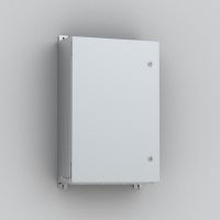 Szafa montaż ścienny Ex, 750x600x210, Zonex Ex e, nierdzewna 316L, IP66, 2 zamek, pio. uchwyty | EXE756021SS61E Eldon