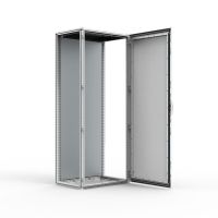 Obudowa stojąca modułowa metalowa 2000x800x600 IP66 z płytą montaż. drzwi pojed. RAL7035 MCS20086HP | MCS20086HP Eldon
