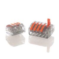 Złączka uniwersalna z dźwignią PC-233, 3-torowa drut/linka, 0,2-4mm2, 32A, 600V (opak=50szt) | PC-233 Trytyt