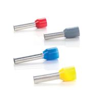 Końcówka tulejkowa izolowana DUI-1,5-12CR czerwony | DUI-1,5-12CR Trytyt