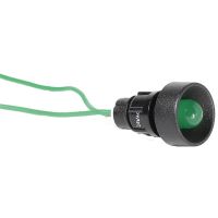 Lampka sygnalizacyjna LED D=10mm zielona 24V AC LS LED 10 G 24AC | 004770807 Eti