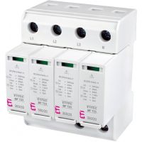 Ogranicznik przepięć, bezpiecznik, TN-S, ETITEC MF T23 300/20 4+0 RC, typ T2+T3 (C+D) | 002440707 Eti