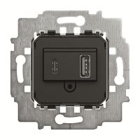 Ładowarka USB A+C, 6475 U-500 | 2CKA006400A0399 ABB