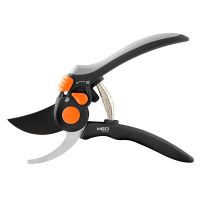 Sekator by-pass 200mm, zakres do 18mm, regulowany rozstaw | 15-202 NEO TOOLS