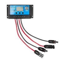 Kontroler panelu słonecznego 10A, 12/24V | 90-145 NEO TOOLS