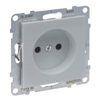 Gniazdo 2P 16 A 250 V zaciski śrubowe, aluminium, Suno | 721333 Legrand