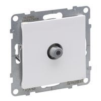 Gniazdo TV typ "F" końcowe 1.5 dB, biały, Suno | 721163 Legrand