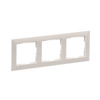 Ramka potrójna, piasek, Suno | 721533 Legrand