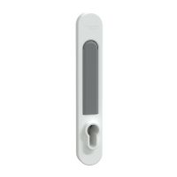 Klamka EURO do obudowy PrismaSeT G kolor RAL9003 | LVS07932 Schneider Electric