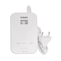 Czujnik Gazu LPG i Metanu SafeMi SHG-02 zasilany z sieci 230V