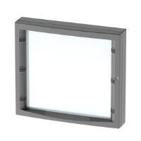 Zestaw okienny z głębokim zawiasem, typ 12, pasuje do 550 x 570 mm, szary, stalowy | CWHD5557 Eldon